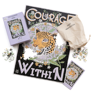 Suck UK Courage is Within Jigsaw 500 Pieces